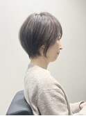 ショートカット/大人可愛い/似合わせ小顔/白髪ぼかし/脱白髪染め