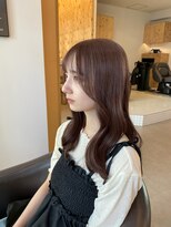 イル 天神大名店(ill)&nbsp;小顔顔周りカット/ブラウンカラー