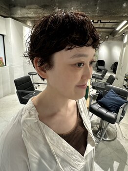 フゾンカウチ(fuzon kauti)の写真/コテでは作れないくせ毛の様な質感＆再現性の高いパーマが人気*部分パーマもオススメ［板橋/ボブ/パーマ]