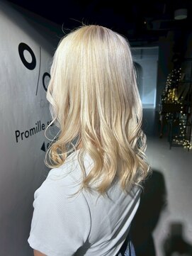 プロミルサロンギンザ(Promille salon GINZA) ブリーチリタッチ+4STEPトリートメント