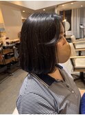 内巻きボブ♪