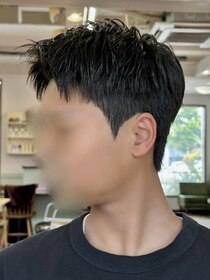 フラッシュパック(FLASH PACK) ドロップカット福井韓国ヘアダウンパーマ