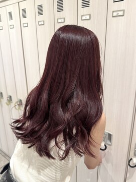 ザックラフィネ(ZACC raffine) ローズブラウン/チェリーブラウン/レイヤーカット/ワンカラー