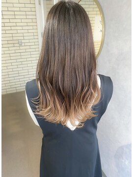 レイ 千葉(Lei) 【Leiハシモト】ロング×ラベンダーベージュ☆