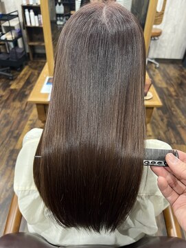 アイリーファンビリ(irie fambilly) 月1Rich髪質改善メテオカラー×ラベンダープラム 【20代】