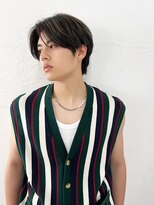 クオリス 上福岡店(QUALIS)&nbsp;ツーブロック×ニュアンスパーマ◎色気センターパート