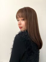 シーン(SCENE)&nbsp;[天神今泉/黒髪カタログ/クラゲヘアー/オリーブグレー]