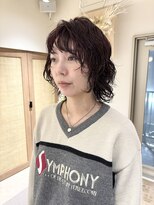 クーナバイトマト 横浜(Cuna by TOMTO)&nbsp;【YUYA】ウルフパーマ_フェイスレイヤー_大人ウルフ