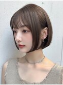 【Le'a】ボブ 髪質改善 切りっぱなし