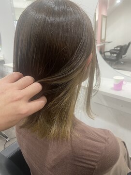 トゥーレ(Tule) インナーカラーミルクティー