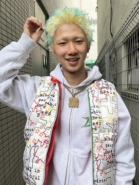 アンドピース and peace メンズデザインカラー