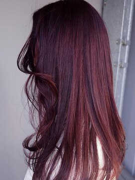 ブロック ジャポン(bloc japon) 艶々ブリーチなしで作るローズレッドブラウン