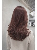 シウン(SIUN.)&nbsp;ワンカールで決まるレイヤー×ピンクブラウン