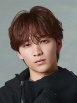 エルマーク メンズパーマ 吉祥寺(L-MARK) フェザーパーマ/ニュアンスパーマ/センターパート/メンズ