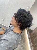 アミリー ひたち野うしく店(Amily)&nbsp;ハイライトメンズニュアンスパーマツイスト波巻きツイスパ20代