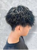 ニュアンスパーマ ニュアンスデザイン センターパート