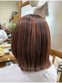 くびれヘア・フェイスレイヤー・外はねスタイル