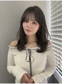 博多美容室/グレージュカラー/ワンホンレイヤー