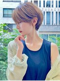 レイヤーカット/顔周り/前髪カット/ショート/ボブ/銀座駅