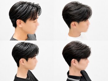 Savoir homme【サヴォア オム】の写真/【第一印象を高める】好印象なキレイめビジネスヘア。骨格補正カット×パーマでハチ張りを解消しスマートに