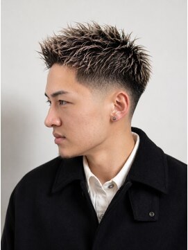 ヒロギンザ 京都本店(HIRO GINZA) 金メッシュ　ジェットフェード