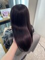 シロフ シブヤ(shirof shibuya) ブリーチ無しダブルカラーで艶のあるラベンダーカラー