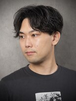 アウル 心斎橋(owl) 【シャドウパーマ】センターパート/アクティブショート/刈り上げ