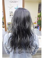 ヘアーメイク リリー マカナ(HAIR MAKE LI ILI I MAKANA) ネイビーアッシュ