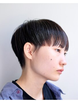 ルプラ ガーデン(le-pla garden) 刈り上げ#マッシュショート#黒髪#ショートカット#豊橋#豊川#田原