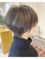 ヘアアンドメイクフリッシュ(HAIR&MAKE FRISCH) 抜け感ショートボブ