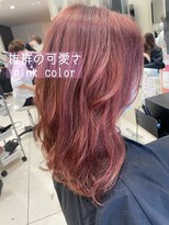 アヴァンス 深井店(AVANCE.)&nbsp;ピンク×透け感×エアリー