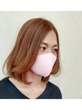 ヘアサロン スリーク(Hair Salon Sleek) 縮毛矯正×ハイライト×ベージュカラー