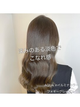 ジーナ 銀座中央通り(Zina) 小顔オリーブカラーボブルフハイライトカラークールショート