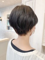キャアリー(Caary)&nbsp;福山市美容室Caary人気 涼しげ似合わせショートスタイル