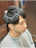 ショートレイヤーマッシュスタイル