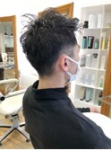 MEN'S HAIR  センターパート　サイドパート　韓国マッシュ