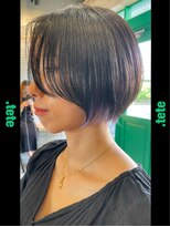テテ(.tete)&nbsp;インナーカラー×ショートボブ