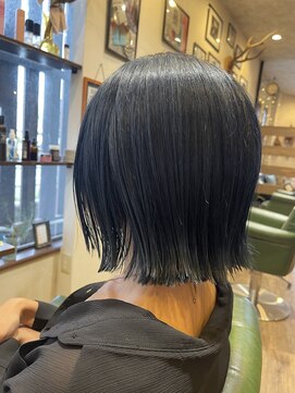 シークス(SYKTH.) ☆切りっぱBOB サファイアブルー☆