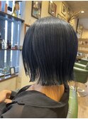 ☆切りっぱBOB サファイアブルー☆
