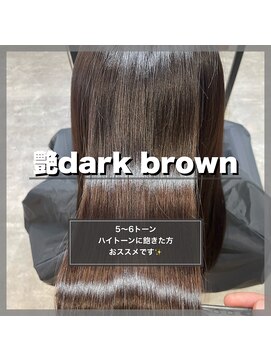 アールヘアー(ar hair) 【市川諒】艶ダークブラウン