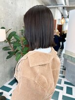 ノエ(noe) 切りっぱなしボブ×ハイライト