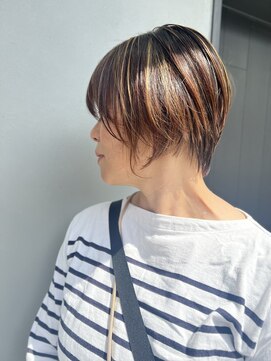 ヘアーリゾート ルアーナ(hair resort LUANA) ハイライトショート