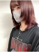 レイヤーカット グラデーションカラー
