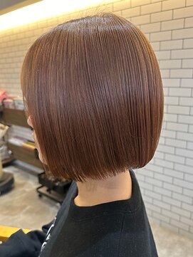 オーバルヘアー(OVAL hair) 艶髪/丸みボブ