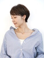アイスバーグ ウェスト 清澄白河(eyesburg W/est)&nbsp;大人可愛い大人美人ショートくすみカラーアッシュベージュ