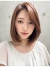 白髪活かしカラー＋ヘアリセッター＋カット　【marbb使用♪】