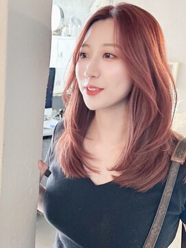 ジィルム(XELM) レイヤーカットミルクティーベージュケアブリーチダブルカラー