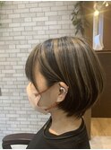 アンブレラカラー＋ショートボブ