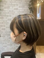 くらの&nbsp;アンブレラカラー＋ショートボブ