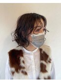 オリジナル外国人風パーマ＋ボブ